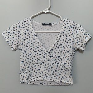 Brandy Melville Floral Top